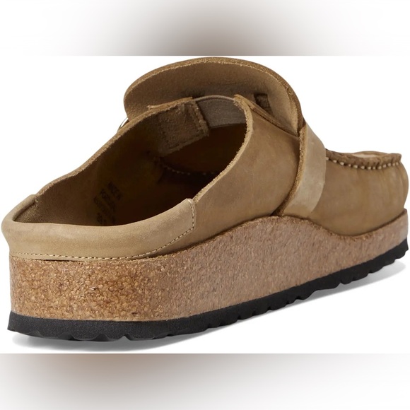 NWT Birkenstock Buckley Style Oiled Leather in Light Tobacco - Picture 7 of 16
